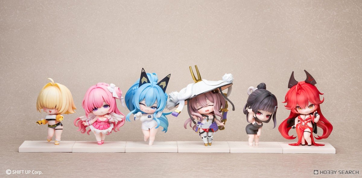 勝利の女神 nikke 宇崎月　アーリャさん　なでしこ　しろは　フィギュアセット 勝利の女神：NIKKE コレクションフィギュアRICH BOX ver.【PACK】