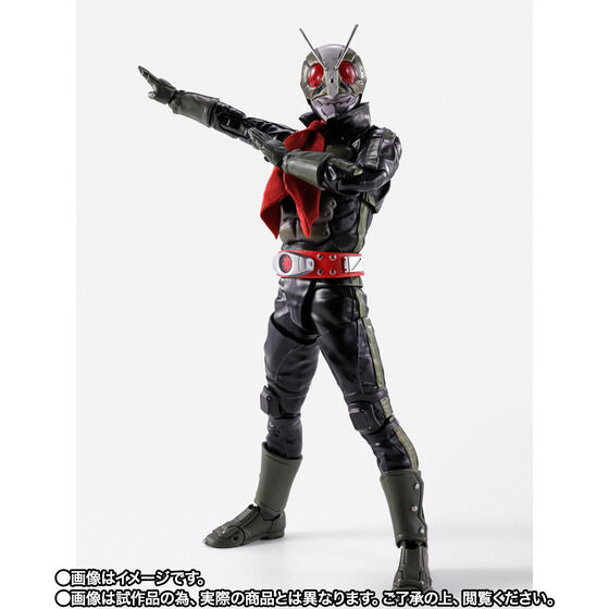 BANDAI - 仮面ライダー２号（佐々木剛）★圧倒的な造形美に超可動なフィギュア★新2号タイプ 仮面ライダー 2号 フィギュア 一文字隼人 佐々木剛 昭和 CSM SHF