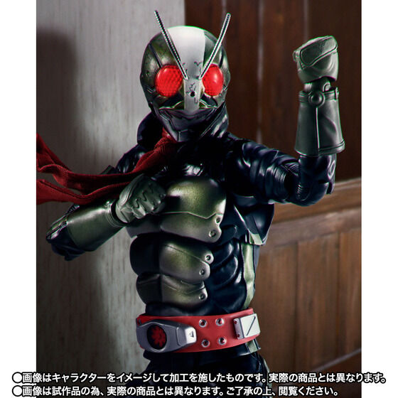 BANDAI - 仮面ライダー２号（佐々木剛）★圧倒的な造形美に超可動なフィギュア★新2号タイプ 仮面ライダー THE NEXT】S.H.Figuarts真骨彫「仮面ライダー2号