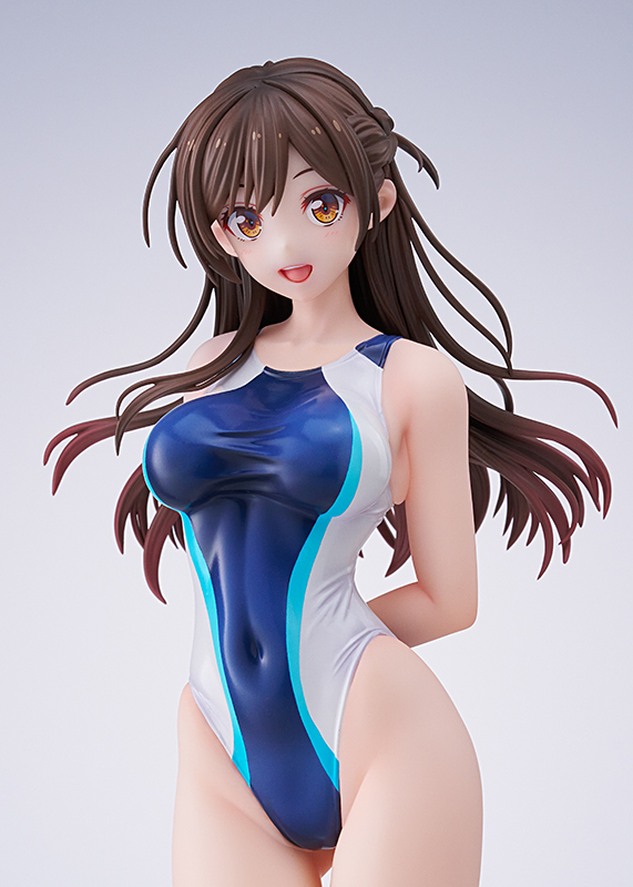 【新品】彼女、お借りします 水原千鶴　競泳水着ver. AMAKUNI AMAKUNI 彼女、お借りします 水原千鶴 競泳水着Ver. フィギュア