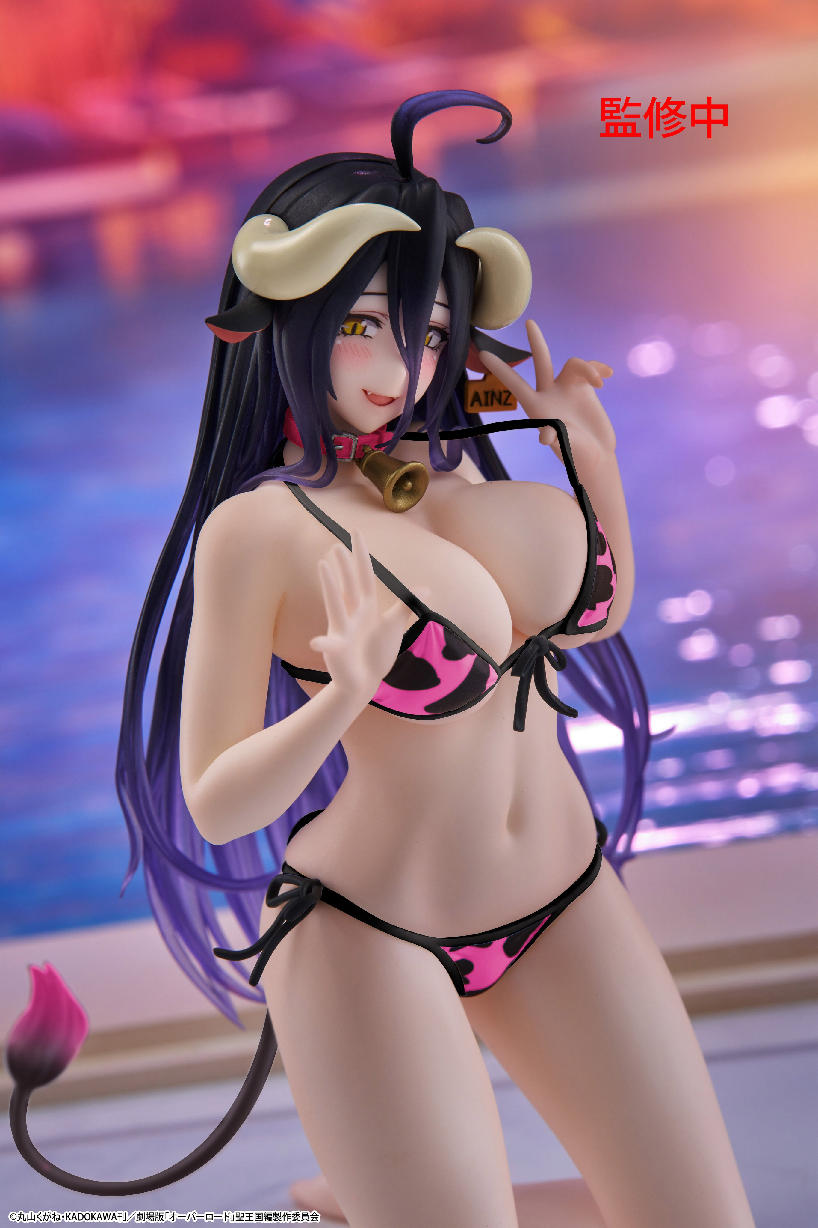 オーバーロード】Desktop Cuteフィギュア「アルベド」牛柄水着姿で